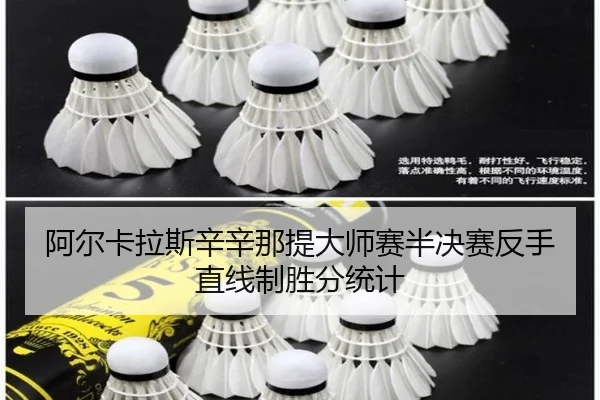阿尔卡拉斯辛辛那提大师赛半决赛反手直线制胜分统计